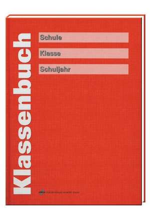 Klassenbuch (rot)