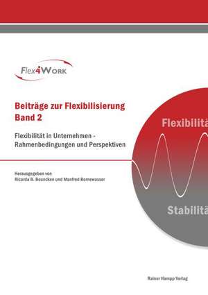 Flexibilität in Unternehmen - Rahmenbedingungen und Perspektiven de Ricarda B. Bouncken