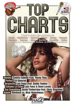 Top Charts 83 (mit CD) de HAGE Musikverlag