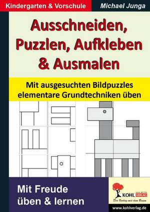 Ausschneiden, Puzzeln, Aufkleben, Ausmalen de Michael Junga