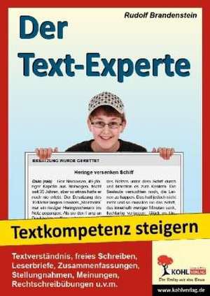 Der Text-Experte de Rudolf Brandenstein