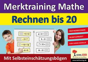 Mathe-Partnerübungen - Zahlenraum bis 20