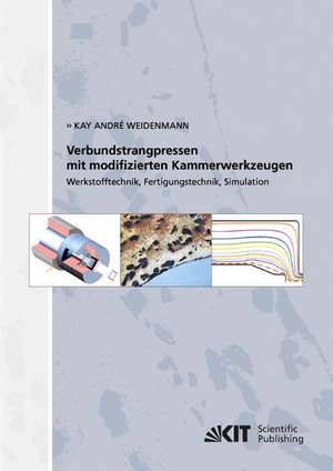 Verbundstrangpressen mit modifizierten Kammerwerkzeugen : Werkstofftechnik, Fertigungstechnik, Simulation de Kay André Weidenmann