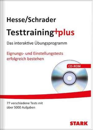 Testtraining plus. CD-ROM de Jürgen Hesse