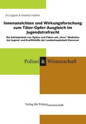 Innenansichten und Wirkungsforschung zum Täter-Opfer-Ausgleich im Jugendstrafrecht de Ira Lippelt