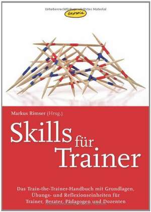 Skills für Trainer de M. Barth