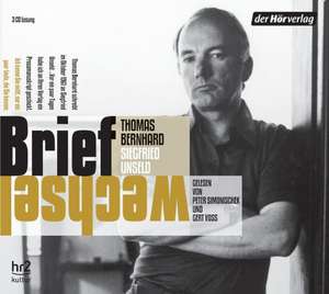 Der Briefwechsel. 3 CDs de Thomas Bernhard