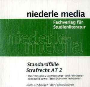 Audio-CD Standardfälle Strafrecht AT 2 de Benjamin Steinhilber