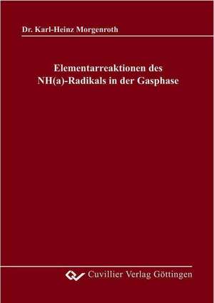 Elementarreaktionen des NH(a)-Radikals in der Gasphase de Karl Heinz Morgenroth