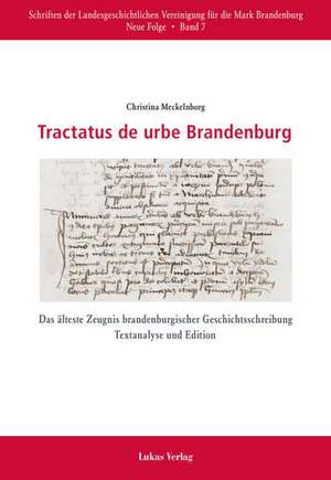 Tractatus de urbe Brandenburg de Christina Meckelnborg