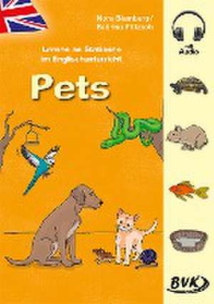 Lernen an Stationen im Englischunterricht: Pets (inkl. Audio) de Nora Blumberg