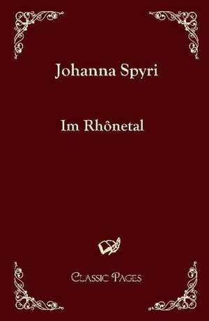 Im Rhônetal de Johanna Spyri