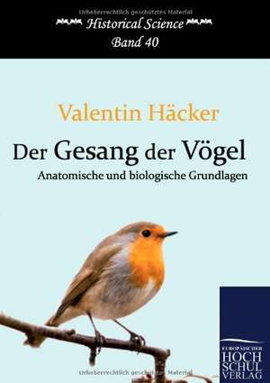 Der Gesang der Vögel de Valentin Häcker