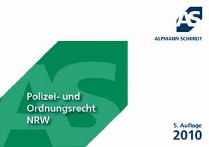 Alpmann-Cards Polizei- und Ordnungsrecht NRW de Hans-Gerd Pieper