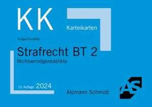 Karteikarten Strafrecht BT 2 de Rolf Krüger