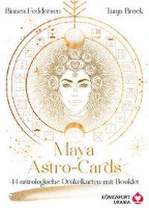 Maya-Astro-Cards: 44 astrologische Orakelkarten mit Booklet de Bianca Feddersen