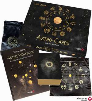 Astro-Cards - Luxury Edition - Box u. Karten mit Goldprägung/Goldschnitt, limitierte u. nummerierte Ausgabe de Tanja Brock