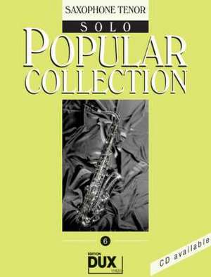 Popular Collection 6. Saxophone Tenor Solo de Arturo Himmer