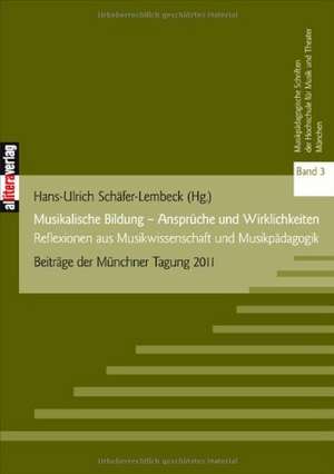 Musikalische Bildung de Hans-Ulrich Schäfer-Lembeck