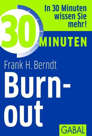 30 Minuten Burn-out de Frank H. Berndt