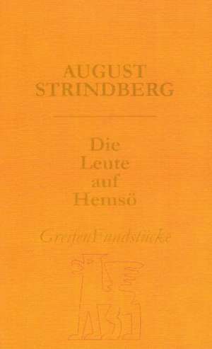 Die Leute auf Hemsö de August Strindberg