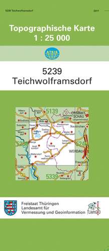 Teichwolframsdorf 1 : 25 000