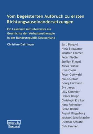 Vom begeisterten Aufbruch zu ersten Richtungsauseinandersetzungen de Christine Daiminger