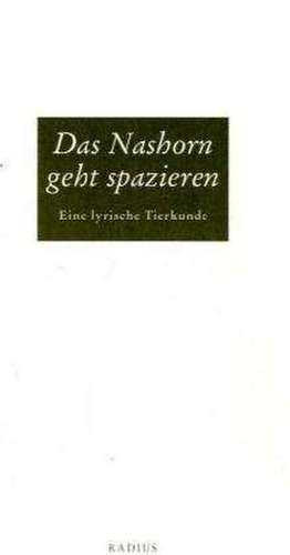 Das Nashorn geht spazieren de Martin Scharpe