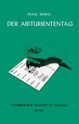 Der Abituriententag de Franz Werfel