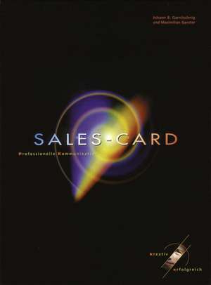 Sales-Card de Johann B. Garnitschnig