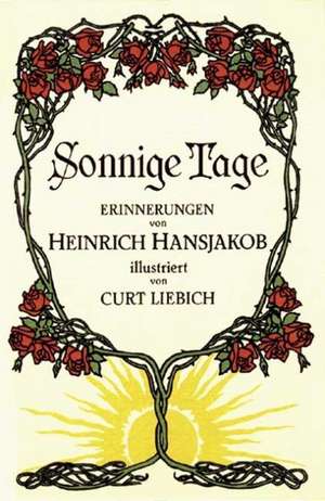 Sonnige Tage de Heinrich Hansjakob