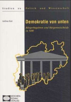 Demokratie von unten de Andreas Kost