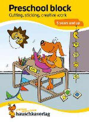 Preschool Kids Activity Books for 5+ year olds for Boys and Girls - Cutting, Gluing, Preschool Craft de Ulrike Maier