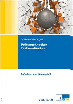 Prüfungsknacker Textverständnis de Heidemarie Langner