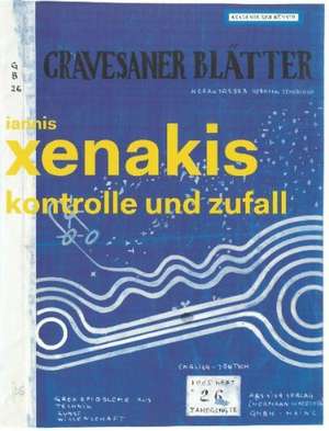 Iannis Xenakis de Angela Lammert