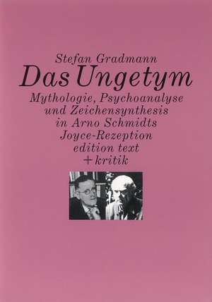 Das Ungetym de Stefan Gradmann