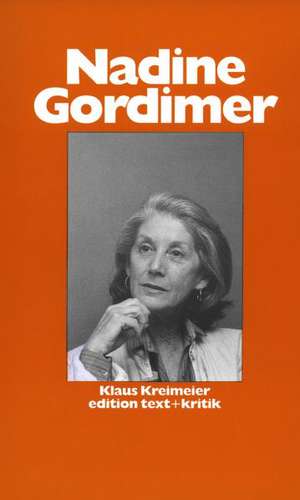 Nadine Gordimer de Klaus Kreimeier