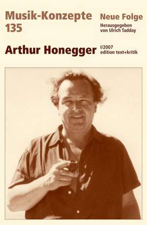 Arthur Honegger de Ulrich Tadday