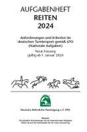 Aufgabenheft - Reiten 2024 de Deutsche Reiterliche Vereinigung E. V. (Fn)