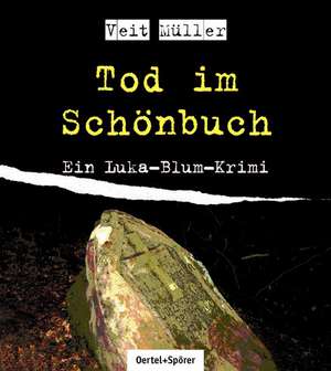 Tod im Schönbuch de Veit Müller