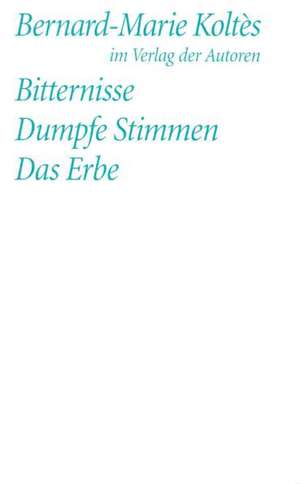 Bitternisse / Dumpfe Stimmen / Das Erbe de Simon Wesle