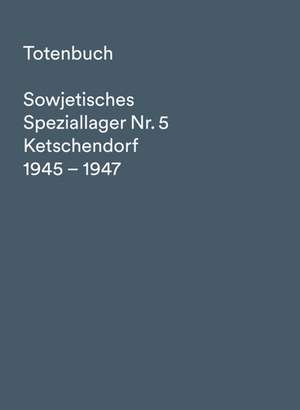 Totenbuch Sowjetisches Speziallager Nr. 5