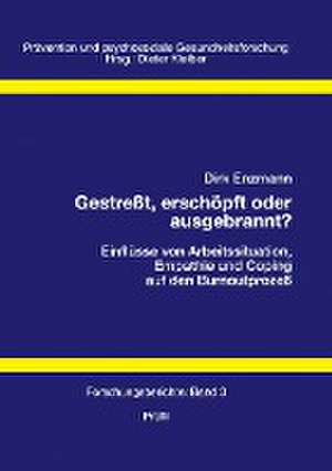 Gestreßt, erschöpft oder ausgebrannt? de Dirk Enzmann