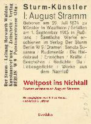 Weltpost ins Nichtall de Hiltrud Herbst