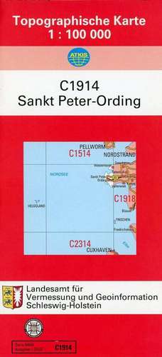 Sankt Peter-Ording 1 : 100 000