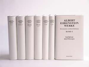 Albert Ehrenstein-Werke in 5 Bänden de Albert Ehrenstein