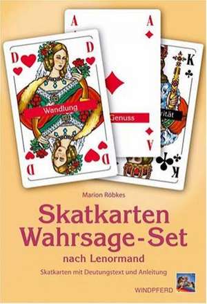 Das Skatkarten-Wahrsage-Set nach Lenormand de Marion Röbkes