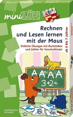 miniLÜK-Set Rechnen und Lesen lernen mit der Maus