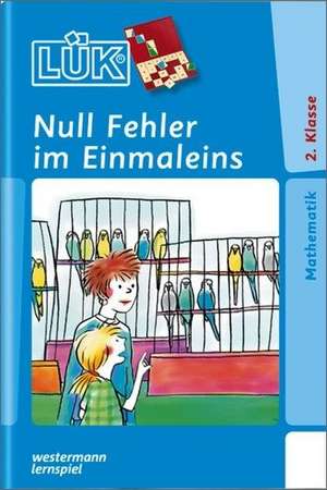 LÜK. Null Fehler im Einmaleins