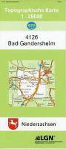 Bad Gandersheim 1 : 25 000. (TK 4126/N)